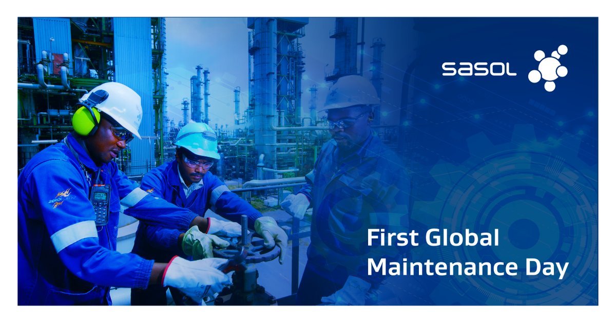 SasolSA's tweet photo. Maintenance is an activity that takes place all around us, positively affecting the world we live in as individuals, families, organisations or communities. See more https://t.co/yfO5QCuH8x
#GFMAM @SAAMA_NPC https://t.co/Ior7L58MbS