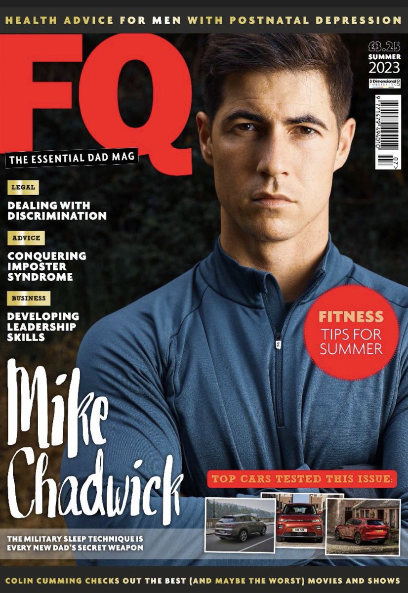 PRincolour's tweet image. Looking good! Former paratrooper, fitness guru (and new dad) @coachmikechad on the front cover of @FQDadsMag. Check out his feature on how military sleep techniques can help dads

fqmagazine.co.uk/issues/FQ-Summ…