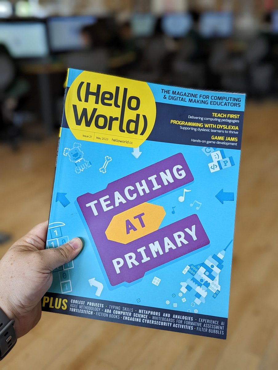 AlwaysComputing's tweet photo. That's my lunch break sorted. 

#HelloWorldMagazine https://t.co/UdzfYzetxf