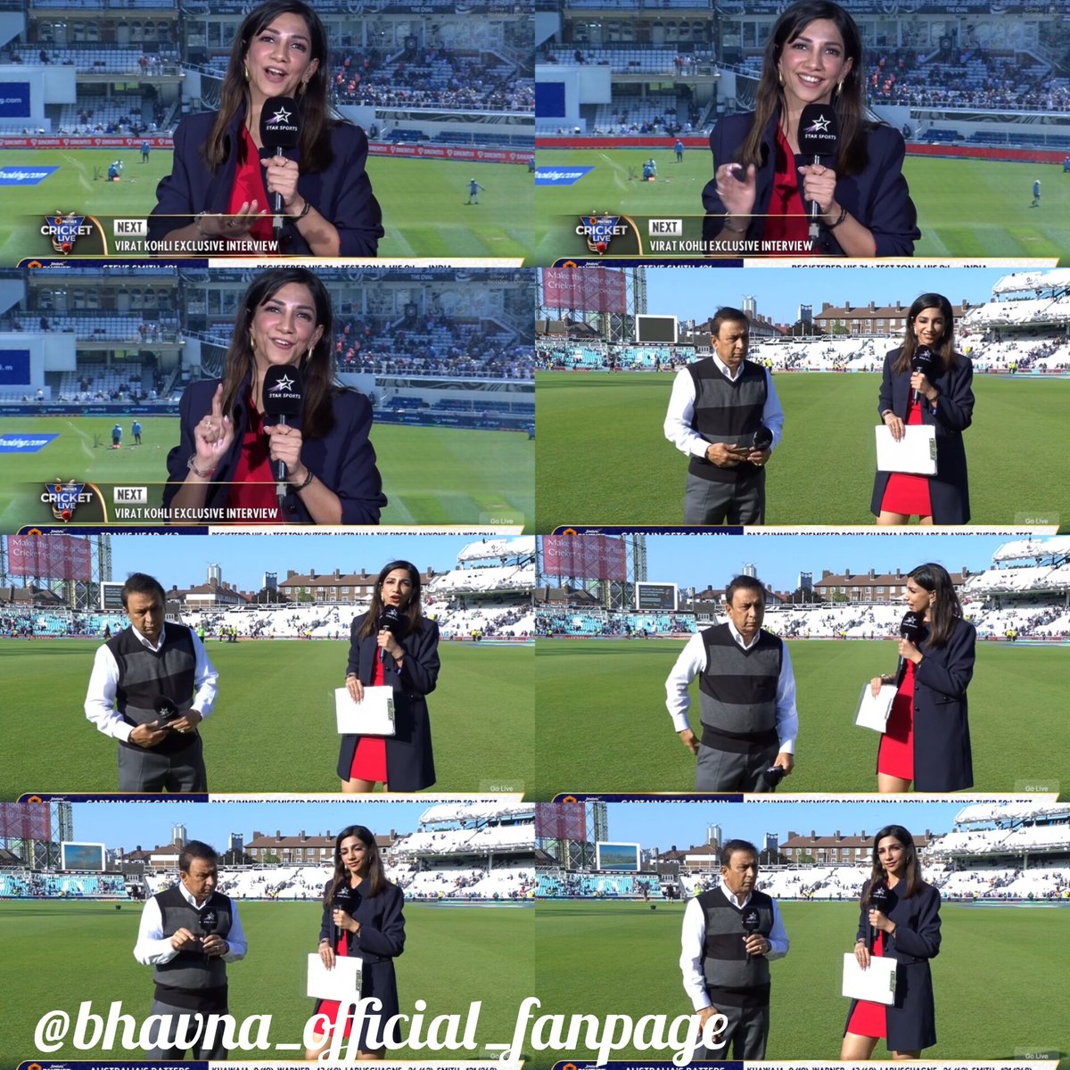.@Bhavna__B D2: The Ultimate Test in English hosted by d Beauty Queen👑Bhavna in Gorgeous Red luk♥️🥰😇😍😘👰💞💓💝💗💖💟💘
#vjbhavna
#ShowDiaries
#MyBeautyQueenBhavs
#meninblue
#indiancricketteam
#cricketpresenter
#INDvsAUS
#JindalPanthercricketlive
#testcricket
#starsportsindia