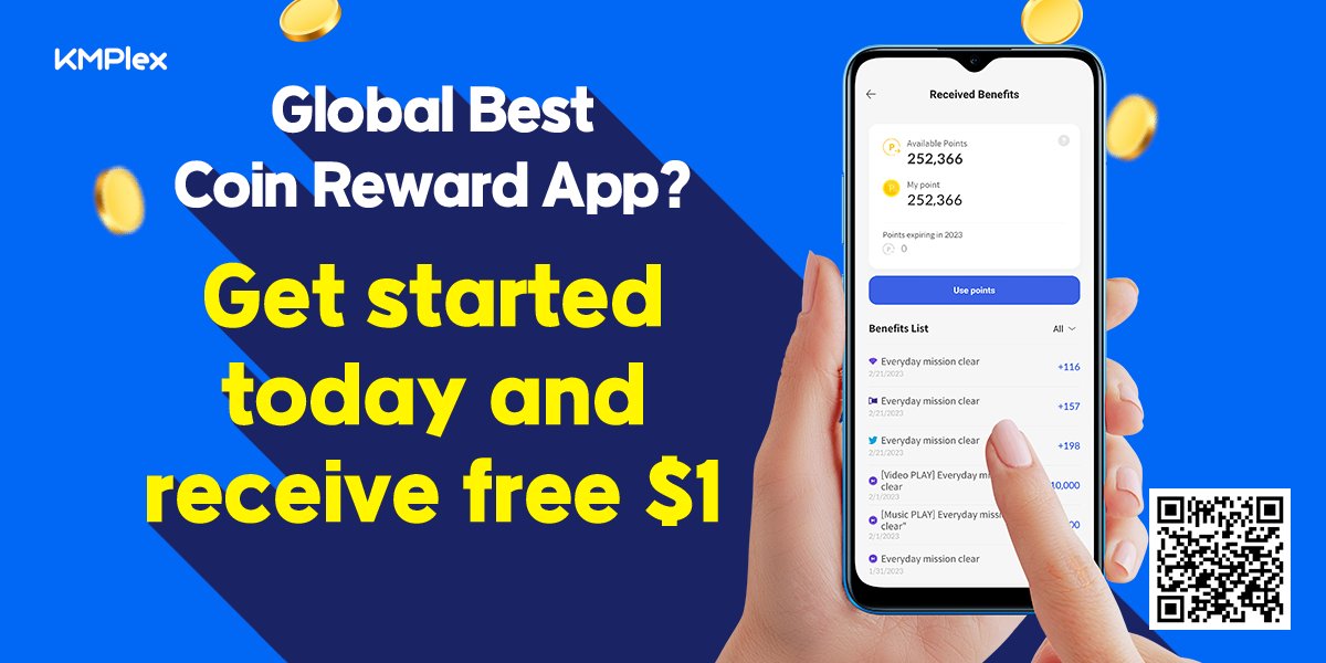 KMPmedia's tweet photo. Global Best Coin #Reward App?
Get started today and receive free $1
Visit us at https://t.co/bFnodBsKaq https://t.co/Ggk2lsOIEz
