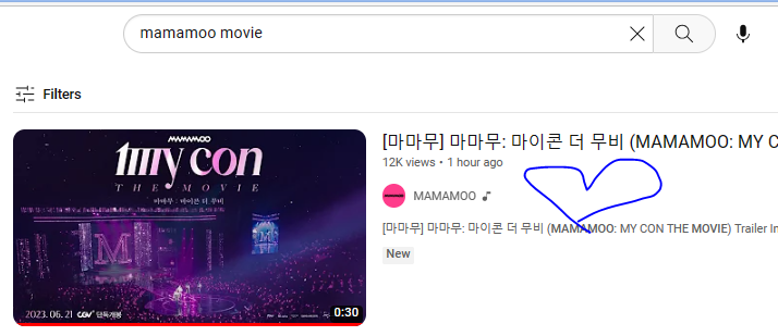 MoomooMuch's tweet photo. Lets get #MAMAMOO trending!

Search MAMAMOO MOVIE
e.g. https://t.co/Q50JxjdhXH

View, like, comment, reply to comment and stream!

#MY_CON #마마무 #ママム #솔라 #Solar #문별 #MoonByul #WHEEIN #휘인 #Hwasa #화사 @RBW_MAMAMOO
#BeLisMAMAMOO https://t.co/DlhsyZZpKr