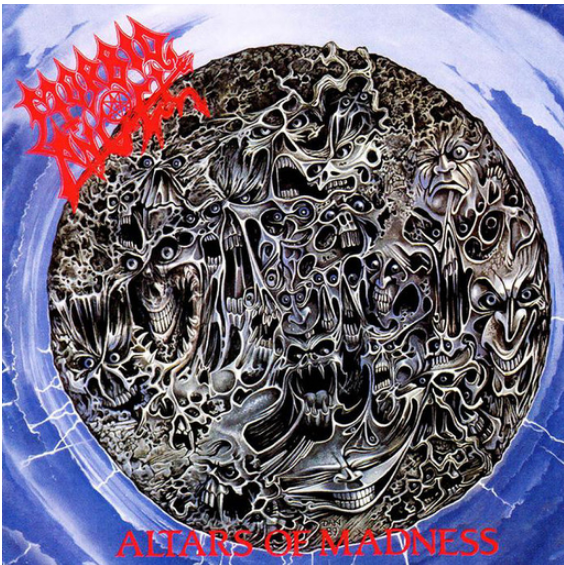 patrixilent's tweet photo. Just realized (after 30 years, that's pretty good for me) that Doom's loading screen is a total rip off of #MorbidAngel's #AltarsOfMadness album cover. I'm probably the last person on Earth that get it, but hey, it's there.
Now I need to play some Doom and spin some Altars. https://t.co/WyCgeqHlV3