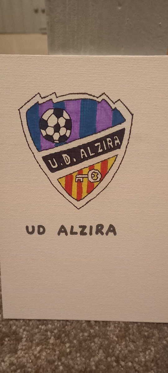 ChrisPidgeon6's tweet photo. DOUBLE TODAY
UD Alzira @UDAlzira play at Estadio Luis Suñer Picó in the Segunda Federación Grupo 3.
FC Cartagena's B @FCC_Cantera side play at Estadio Ciudad Jardín in the Segunda Federación Grupo 4. @FCCartagena_efs
Gracias mis hijas por los debujos. 78/78 https://t.co/GiLHFeRr8c