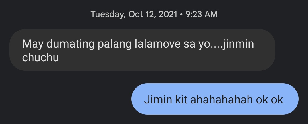 throwback to <a href="/chickensutock/">chickensutock 🤡🐓</a> 's you nice keep going jimin day kit 😭