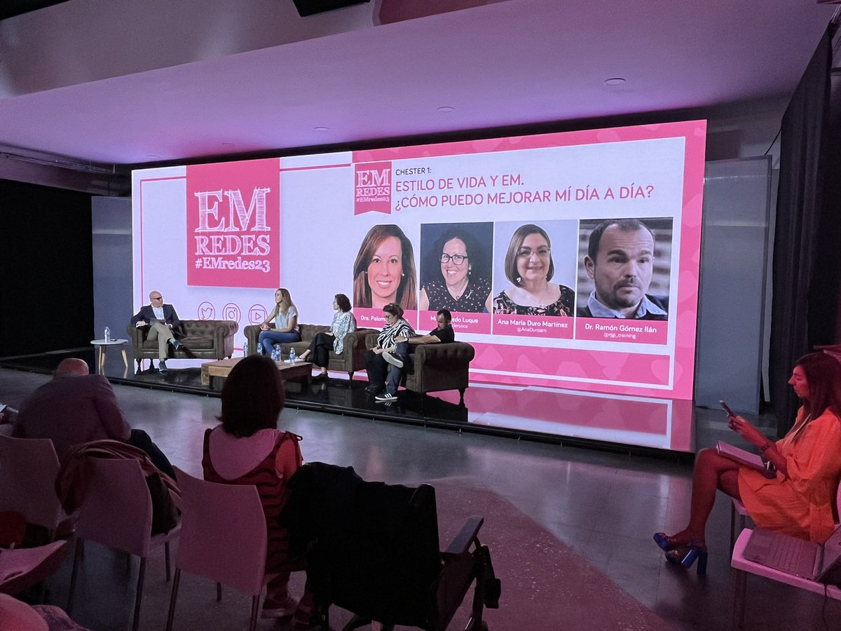 Vamos con el Chester 1 de #EMredes23, sobre estilo de vida y #EM. Cuéntanos en comentarios, ¿qué haces para mejorar tu día a día? 👇

<a href="/SanofiES/">Sanofi España</a> @EM_OnetoOne_ES <a href="/rarroyoes/">Ramon Arroyo</a> <a href="/Marfert/">Marta Fernández Rivera</a> #ffpaciente #salud #esclerosismúltiple