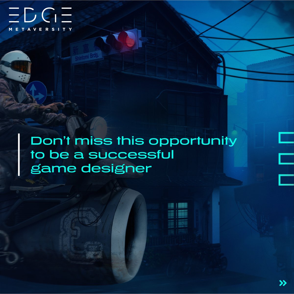 EdgeMetaversity's tweet image. Your golden ticket to becoming the most renowned game developer is finally here. Enrol in our expert 9-month international certificate programme and kickstart your successful journey.

For more information, DM us✉️

#Edge #EdgeMetaversity #Animation #ComputerGraphic #animation