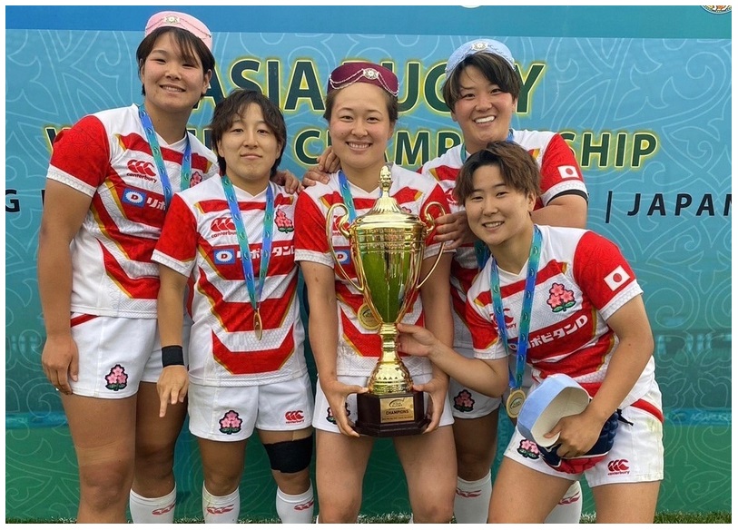 ㊗「#女子アジアラグビーチャンピオンシップ2023」に #アルカス熊谷 から5名の選手が選出され、優勝しました✨

🏉アルカス熊谷から選出された選手
#公家明日香 選手
#長田いろは 選手（キャプテン）
#吉村乙華 選手
#阿部恵 選手
#今釘小町 選手

☟詳しくはこちらへ！
city.kumagaya.lg.jp/kanko/kumaspo/…