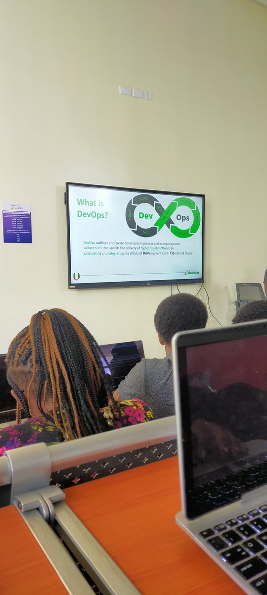 nyaguchah's tweet image. So excited for this journey with @SafaricomPLC  at @ExperienceUSIU #safaricomengineeringcommunity