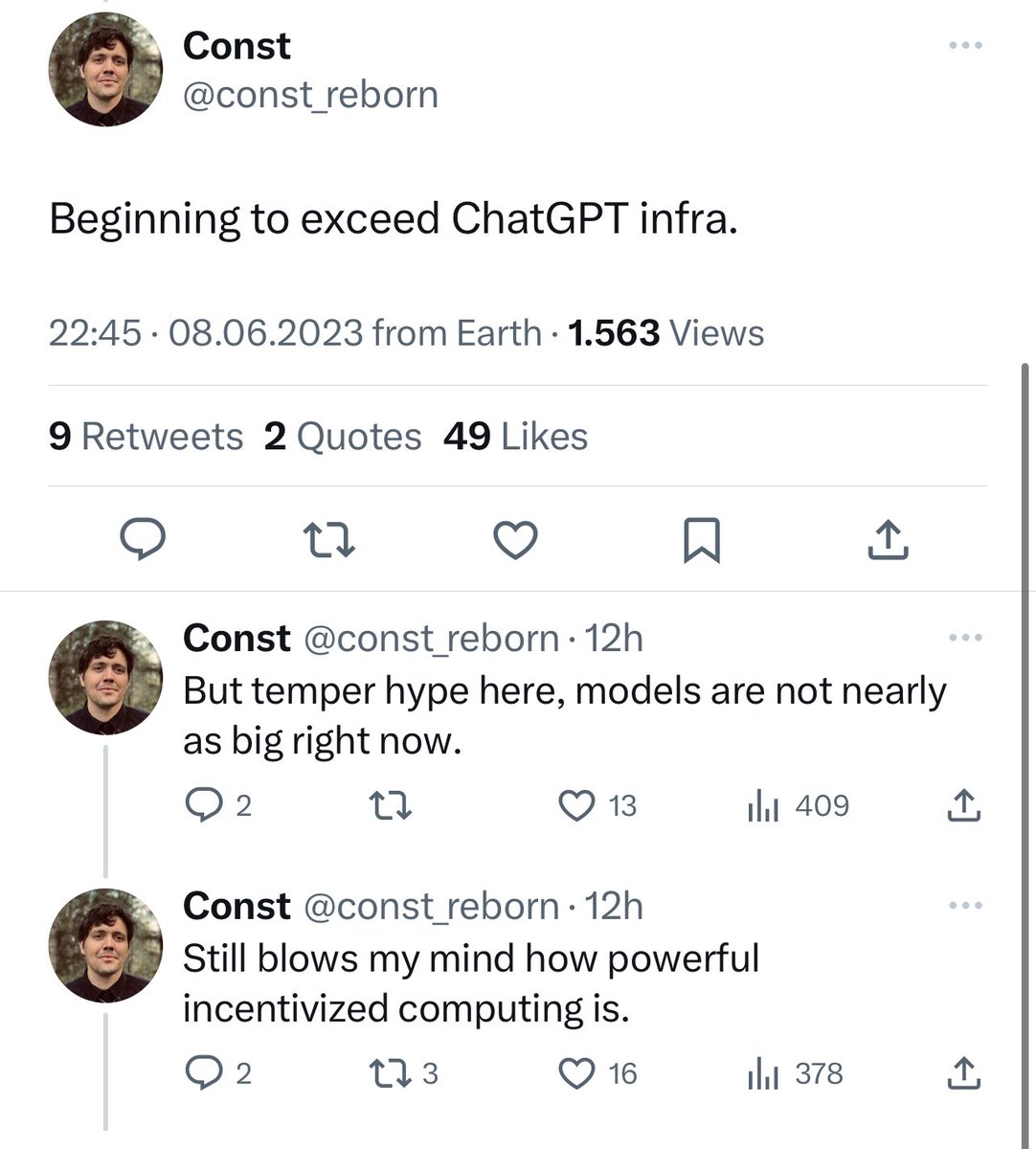 firsttensor's tweet image. Slowly but surely $TAO will be the AI 👑