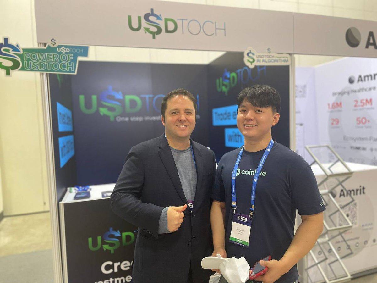 🎲 The Fun never stops ✨

☀️ Another beautiful day at @TheCryptoExpo showcasing @USDTOCH it's vision and opportunities in it for investors

✨ Join us and invest efficiently

#Asia #USDToch #UTH #Crypto