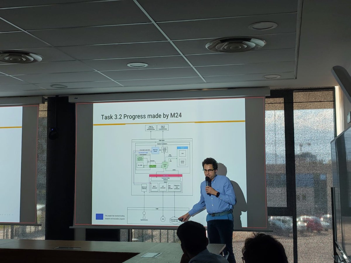 EnAtWo's tweet photo. Research in the cave! Yesterday and today we are attending the @CollectiefP  project Consortium meeting in Grenoble! Sharing progress with our partners and discussing how improve building energy performance for buildings. And finally a pleasant visit to the Sassenage cave! https://t.co/CQ3rsvXuuf