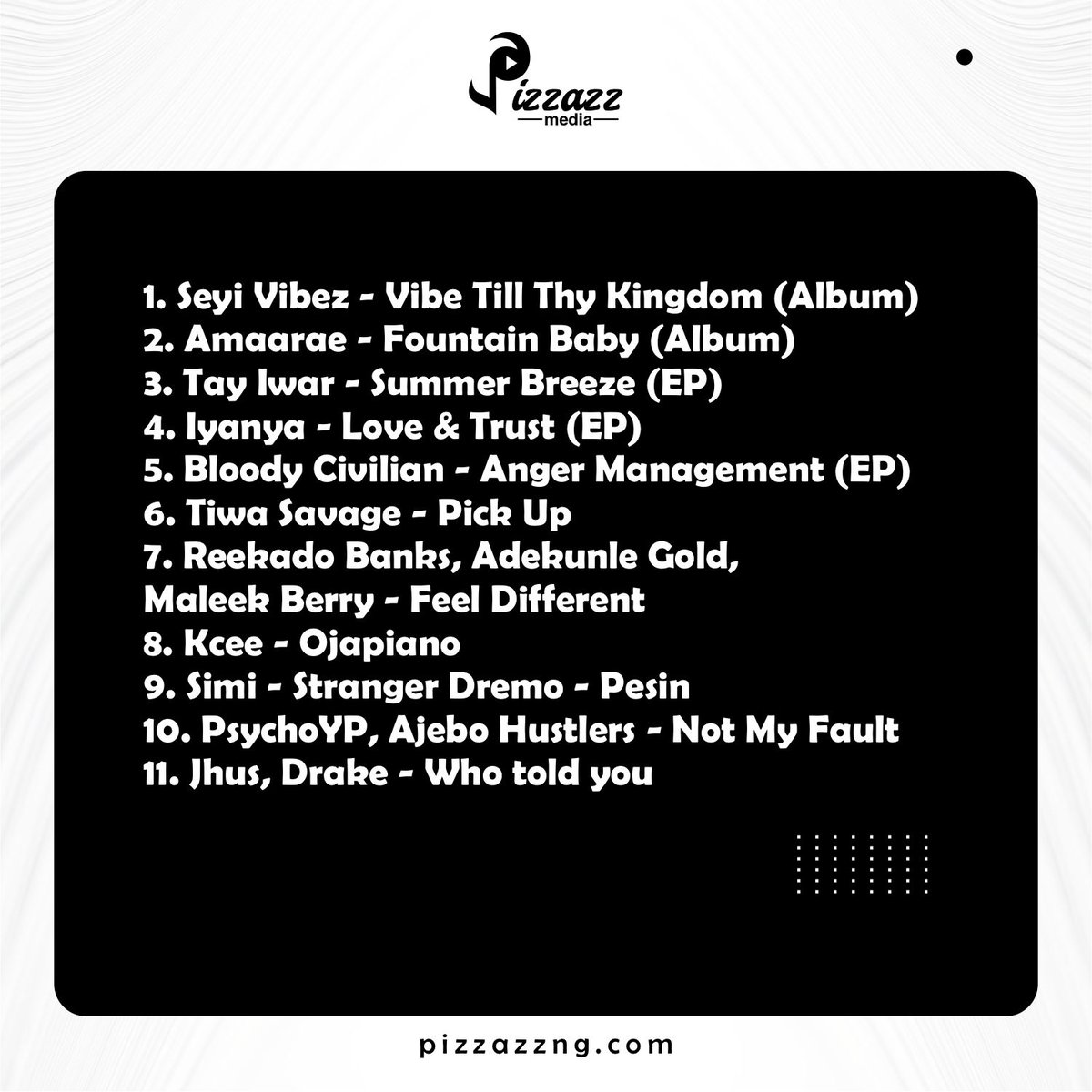 Bexy 💫 on Twitter "RT MediaPizzazz It's Friday & there is New music