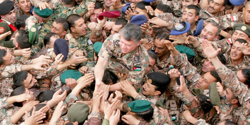 GhidaTalal's tweet photo. يوم تاريخي للأردن
يوم يعتزّ به كلّ الأردنيين
يوم جلوس مليكنا الغالي على العرش
#الجلوس_على_العرش #الاردن

The Coronation Day of HM King Abdullah II, the day when majesty, honor &amp; magnanimity meet
@KingAbdullahII @RHCJO #jordan https://t.co/ZUz8s3py3T