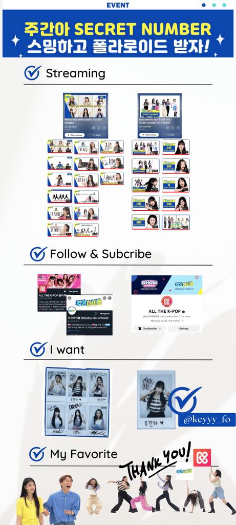 kangkunglic_'s tweet photo. @ALLTHEKPOP My day got better after watching this show. Interaction between mc's &amp; SN made me laugh so hard. You guys got me rolling. And I was happy because many new information about them. Thanks for invited my beloved @5ecretNumber.  Good luck for @weeklyidol_!

#주간아이돌 #SECRET_NUMBER https://t.co/GBfwd0QvGz