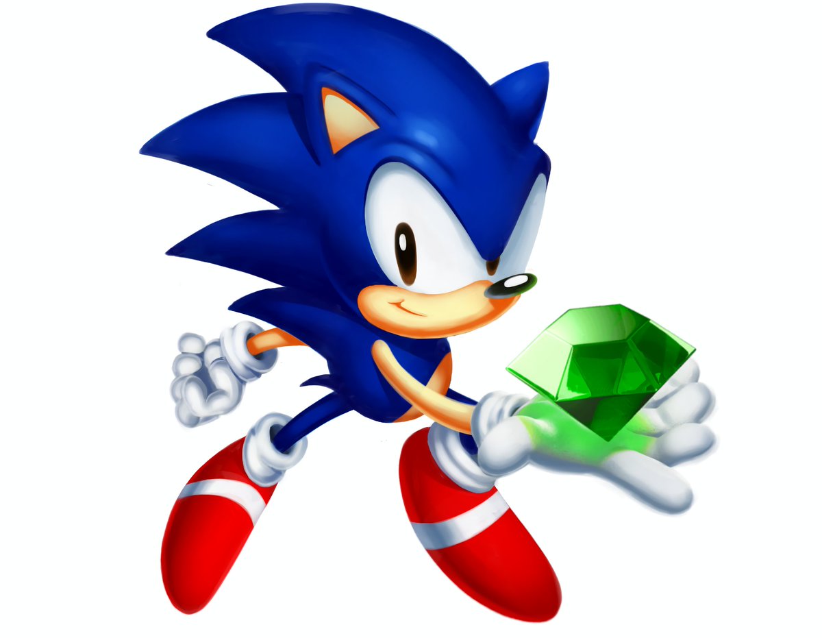 Paint overed the  Sonic SuperStars render
#SonicTheHedeghog