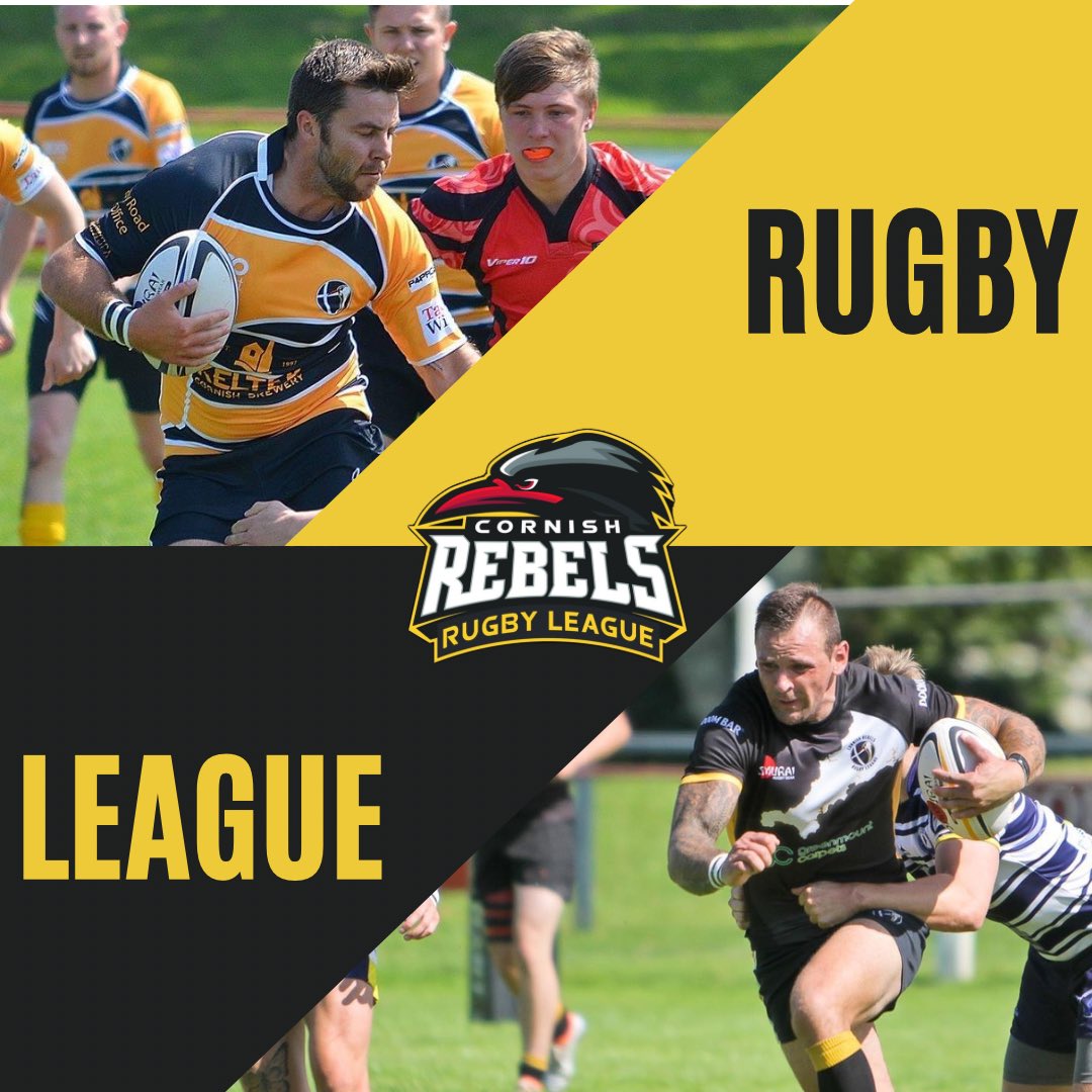Who wants to see the return of the men 👀

#UpTheRebels #CornishRugbyLeague 🖤💛