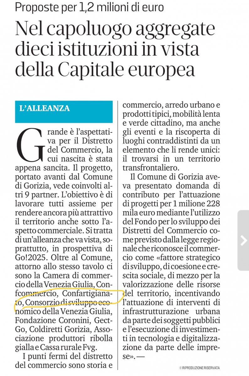 Artigiani Gorizia (@artigianigo) on Twitter photo 