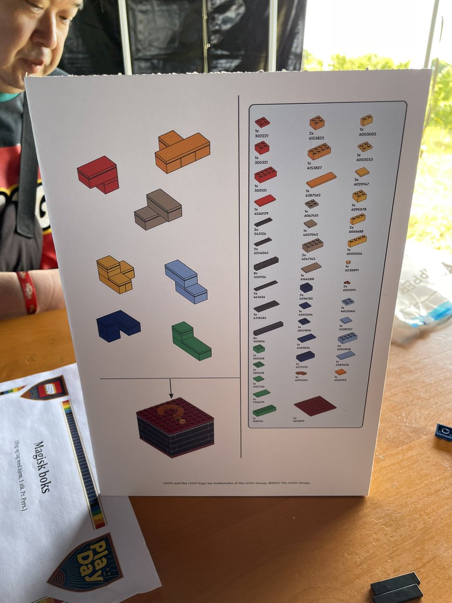 justinramsden's tweet photo. Building the Magic Cube! #LEGOPlayDay #LEGO #AFOL https://t.co/MVpMsC3aAR