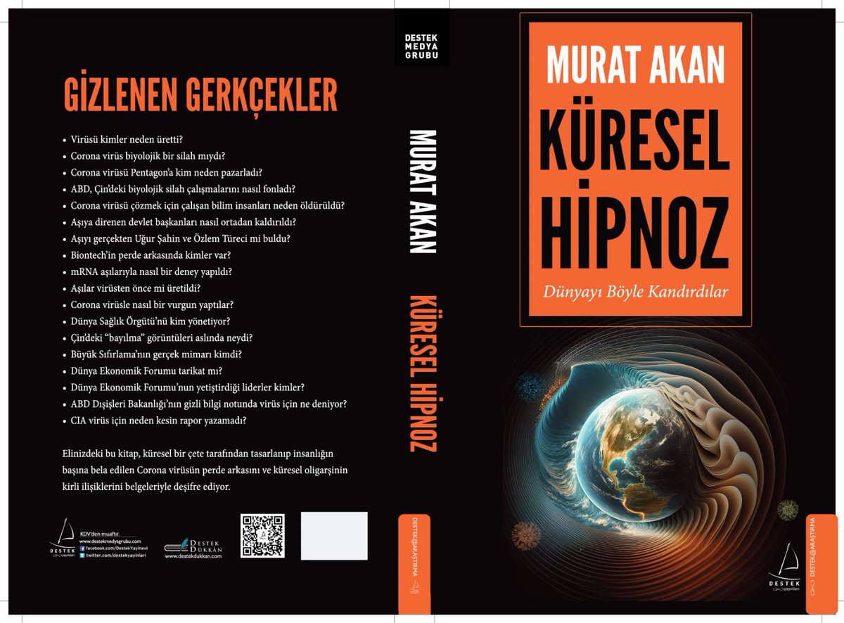 BELGELERİYLE DEŞİFRE EDİYORUZ! -Virüsü kimler neden üretti? -Korona virüsü Pentagon’a kimler nasıl pazarladı? -mRNA aşılarını gerçekten Uğur Şahin ve Özlem Türeci mi buldu? ŞOK BELGELERLE SANSÜRSÜZ…