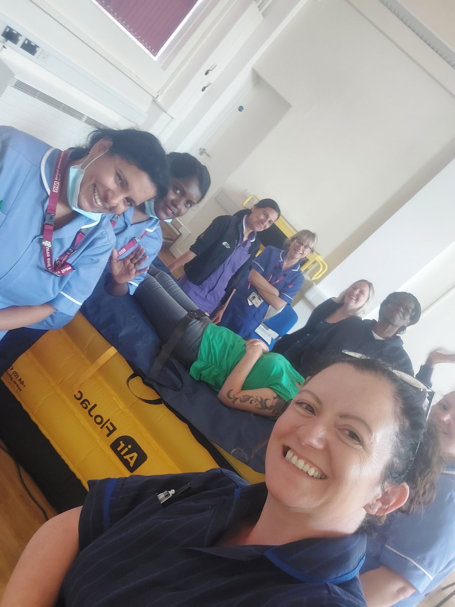Mandatory training day. Manual handling underway.   <a href="/BurnsUnitNCH/">BurnsUnitNCH</a> <a href="/julesramp23/">Juliette Rampley</a>