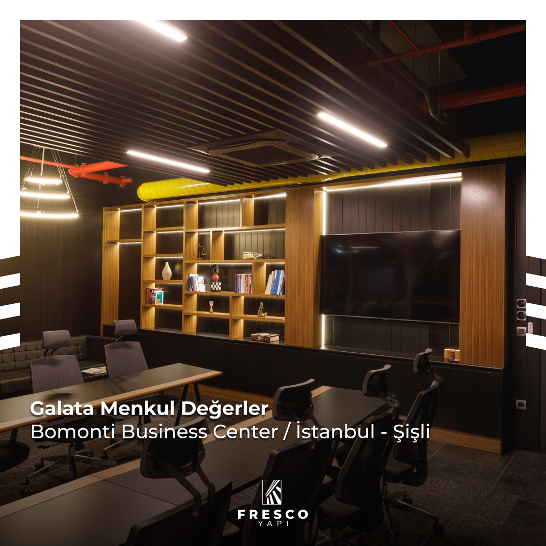 Projemiz belirlenen bütçe ve takvim süresinde başarıyla tamamlanmıştır. Tüm paydaşlarımıza teşekkür ederiz.

#inşaat #proje #Bomontibusinesscenter #office #design #galatamenkuldeğerler #interiorarchitect #officedesign #frescoyapı #tasarım #knauf #decoration #architect #yapı