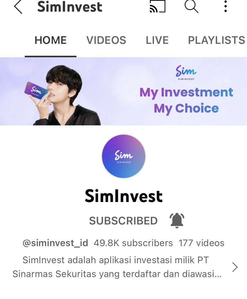 taeguide's tweet image. [INFO] Taehyung’s Siminvest Fanmeeting will take place in Korea on June 11 at 3 PM KST and will be live streamed on Siminvest Youtube channel 

Make sure to subscribe to Siminvest channel and turn on their notifications: youtube.com/@siminvest_id

SIMINVESTIVAL WITH V SOON