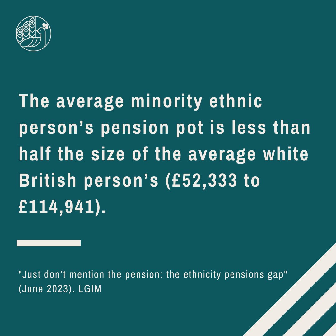 Gender does not exist within a vacuum. To address the gender savings gap, we must also address the ethnicity and other savings gaps...at the same time. As with climate change, we will fail or succeed as one.

#DEI #EDI #savingsgaps #diversity #inclusion #equity