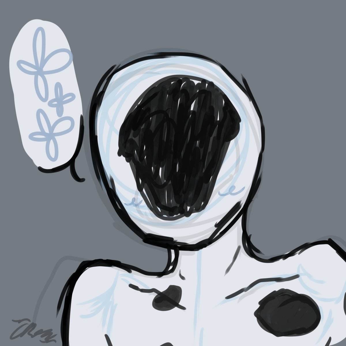 i definitely didnt forget abt this acc again.... 

late night spot doodle because hes such a silly silly and i love him dont ask why hes speaking flowers its 7am and i havent sleot 😣😣

(#AcrossTheSpiderVerse #TheSpot #ibisPaintX #digitalart)