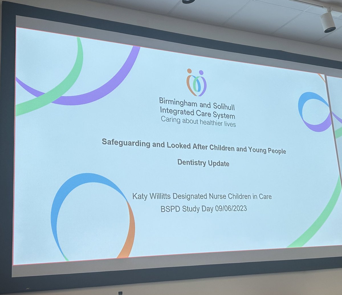 bspdmidlands's tweet image. Another fantastic talk from Katy Willitts on safeguarding and looked after children and young people @BSol_ICS
Thank you!