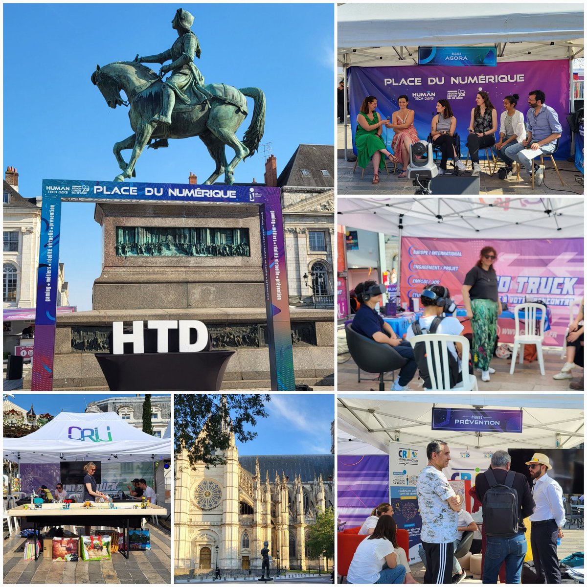 Vanessa_Lalo's tweet photo. Hier à #Orléans, c'était la dernière de la tournée #Placedunumérique, dans le cadre des @HumanTechDays, organisée par @crijcentre avec le soutien de la @RCValdeLoire.
#HTD #humantechdays #pratiquesnumériques #EMI #jeuxvidéo #Orleans
1/2 https://t.co/uIimtKKY1O