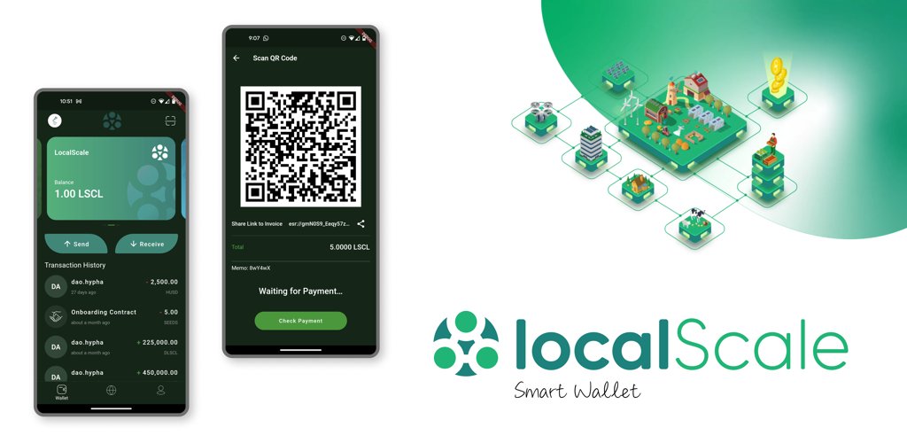The LocalScale SmartWallet 1.0 was released this week for Android phones - find it at play.google.com/store/apps/det… (iOS version coming soon). The app is compatible with Telos (@HelloTelos) and works with all the LocalScale tools such as the local marketplace, the LETS and Seed…