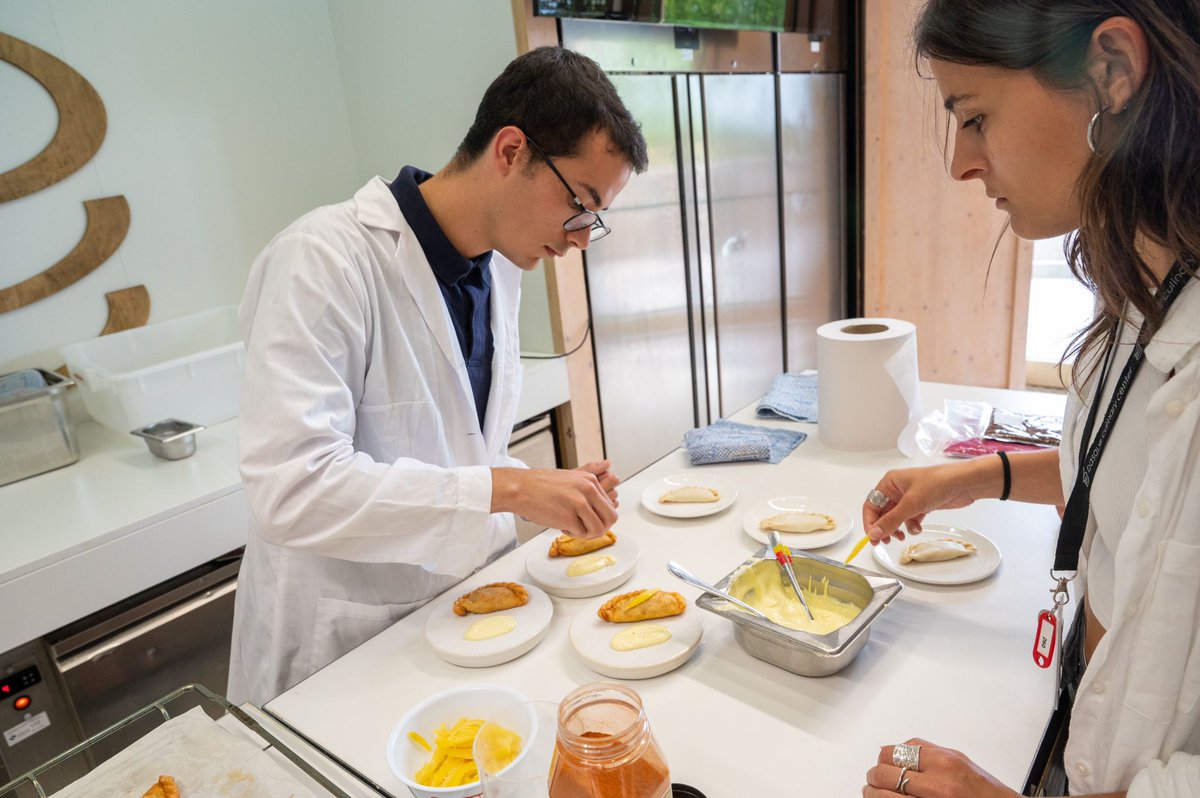 bculinary's tweet image. 💪 RETO @Mycorena_AB - estudiantes del Máster de Ciencias Gastronómicas han presentado sus proyectos utilizando productos a base de Promyc #mybculinary #learningbydoing