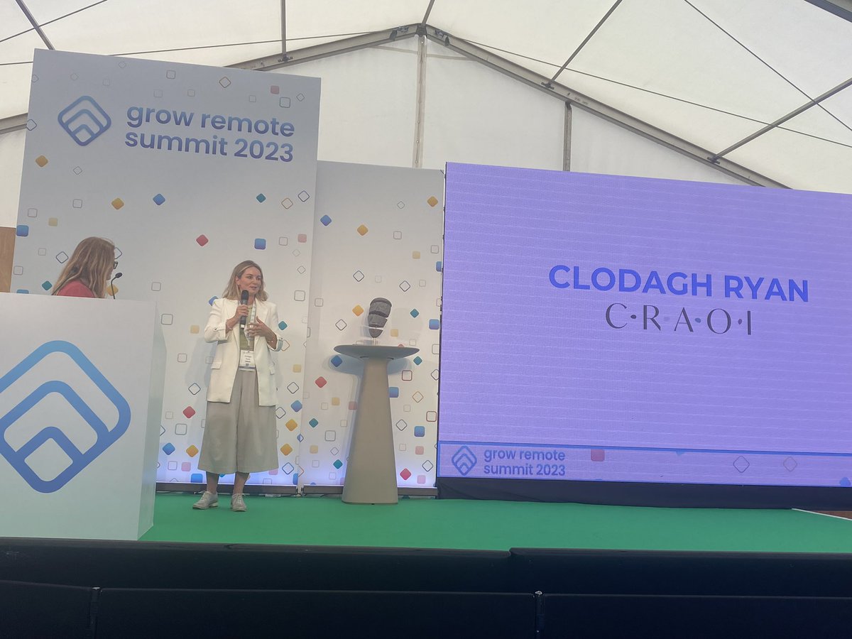 And the winner of the Innovation Competition is…..CRAOI!!! Congrats to Clodagh Ryan and the team!  Big thanks to Clare Power of <a href="/Entirl/">Enterprise Ireland</a> for a great presentation!