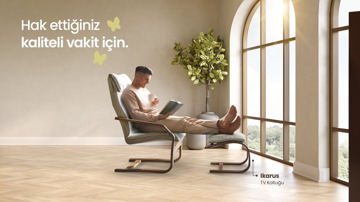 Hak ettiğiniz kaliteyi, konforu bulmanız için size tavsiyemiz Ikarus Tv Koltuk.

Ikarus Tv Koltuğuna Kelebek mağazalarından veya kelebek.com’dan ulaşabilirsiniz.

#Kelebek #KelebekMobilya #KanatAçalımYeniliğe #KelebekTvKoltuğu #IkarusTvKoltuğu