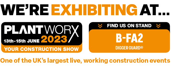 Digger_Guard's tweet photo. Hope you can make it along for a cuppa and to see our DIGGER GUARD® Vandal Guards and Polymer Handrails at @Plantworx2023! Hope to see you there! 😀

#handrails #diggerguard #construction #heavymachinery #diggers #excavators #plantworx23 #demolition #planthire https://t.co/vamqG8CUGw