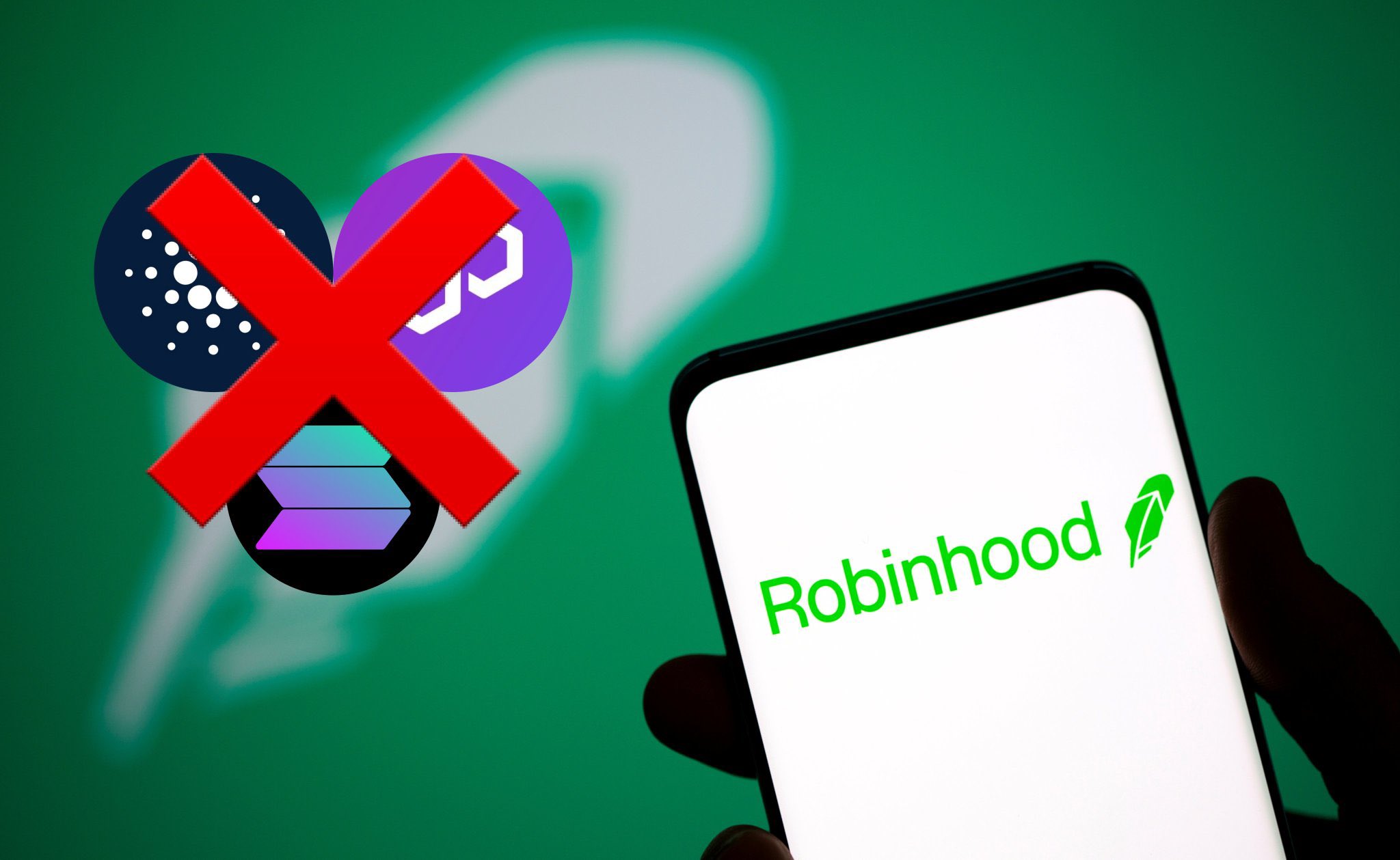 Robinhood Delists Cardano, Polygon, And Solana Amid Growing Regulatory Scrutiny In The Cryptocurrency Industry