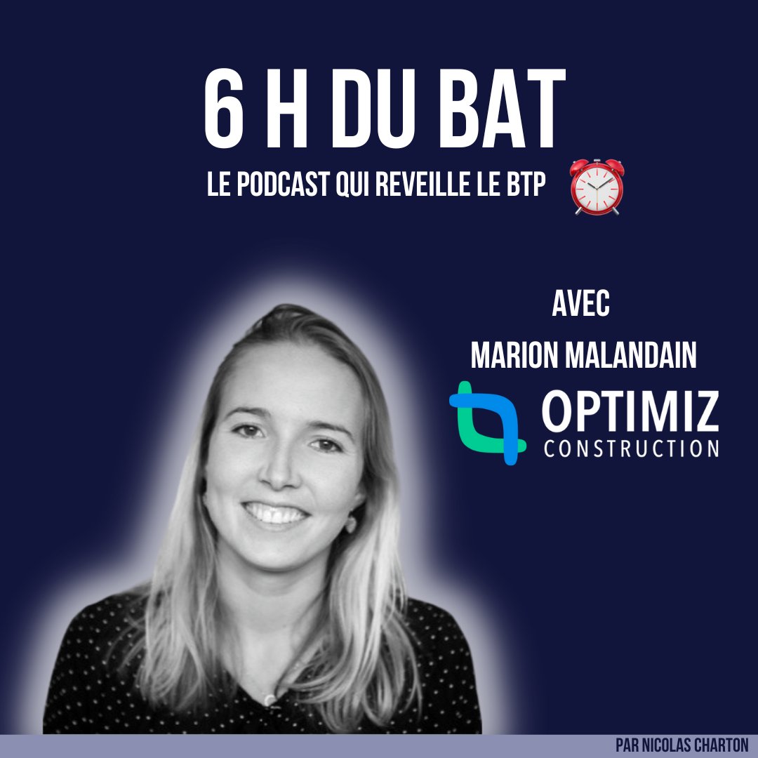 Dans 6H du BAT #9

Des liens en acier avec le BTP

Marion Malandain 
 
#acier #construction #optimiz

tinyurl.com/optimiz6h