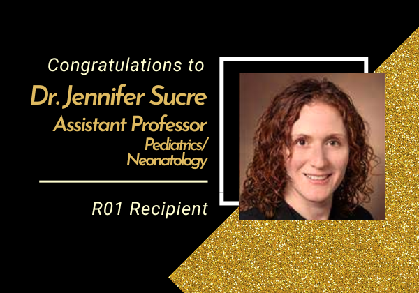 Congratulations to Dr. @sucre_jen, Assistant Professor of @vumcpeds/ Neonatology on her R01 from @nih_nhlbi: Integrated Molecular and Cellular Drivers of Alveologenesis. @VUMCchildren @NeBanovich #EFSkudos