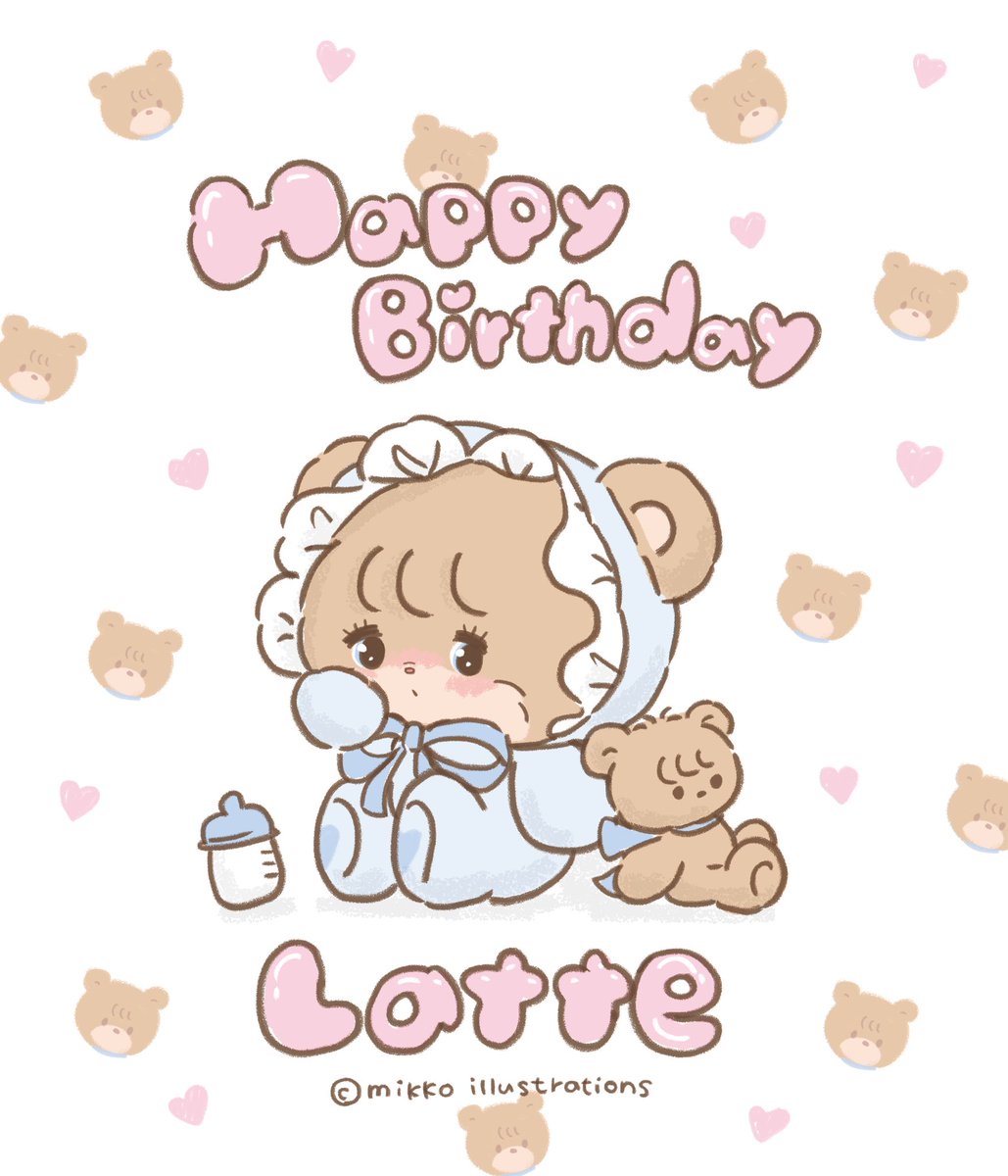 ラテちゃんhappy birthday🎂 うまれてきてくれてありがとう♡ ラテ