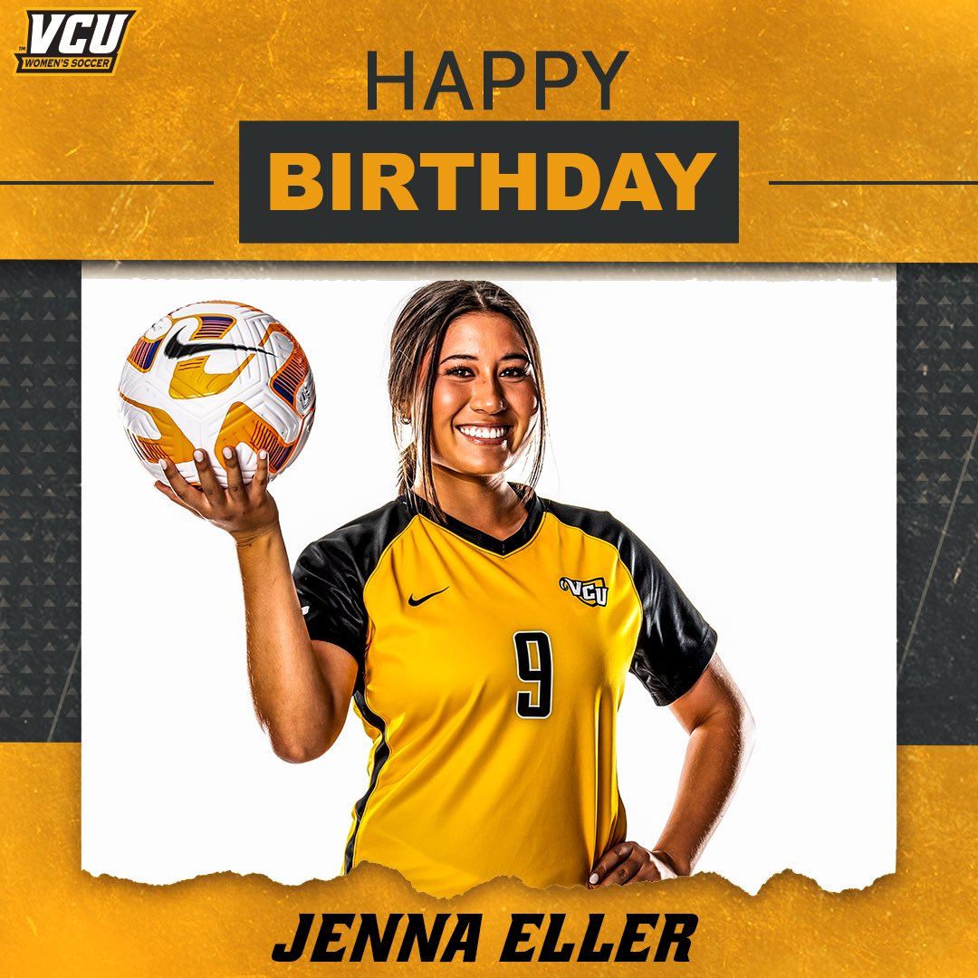 Wishing a happy birthday to Jenna Eller! 🎂🎈

#LetsGoVCU