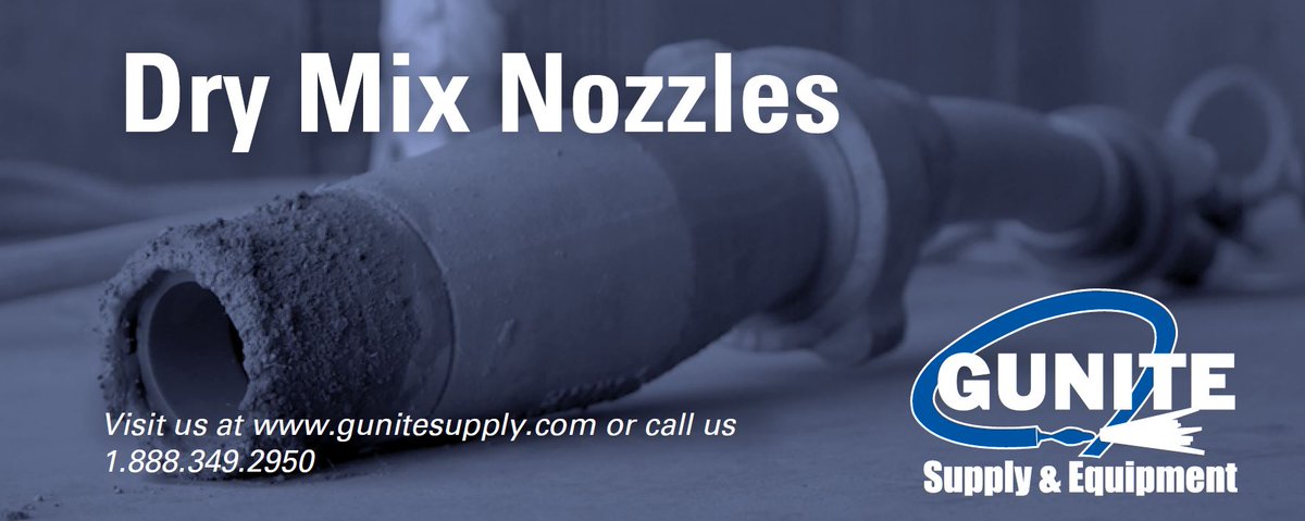 GuniteSupply's tweet image. Not only do we provide the best nozzles in the game for #poolconstruction we also provide outstanding options for #refractory, #silos, &amp;amp; #bridgerepair so give us a call for your next project. 1-888-349-2950
#gunite #constructionindustry #equipment