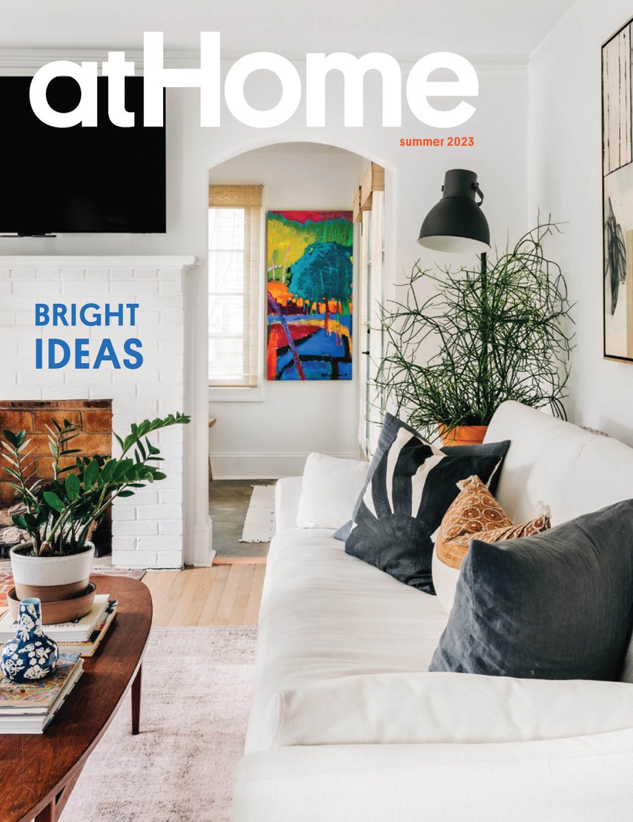 gvljournal's tweet image. Bright ideas become a tantalizing reality via the gorgeous homes, works of art, and expert design advice in the summer issue of atHome.
#summerissue #homestyle #summerstyle #interiordesign #recipe
athomeupstate.com/summer-2023/