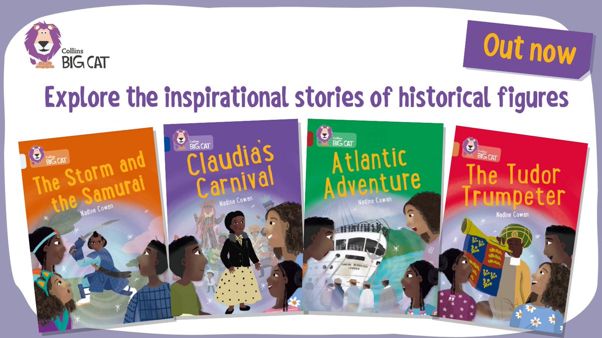 Join Aniyah, EJ and Olivia as they solve exciting historical mysteries in this exciting series. Explore moments in Black history and learn about inspirational people in these action-packed adventures written by <a href="/Nadine_Cowan_/">Nadine Cowan</a>

Browse the series: ow.ly/tsW650OEbQ4