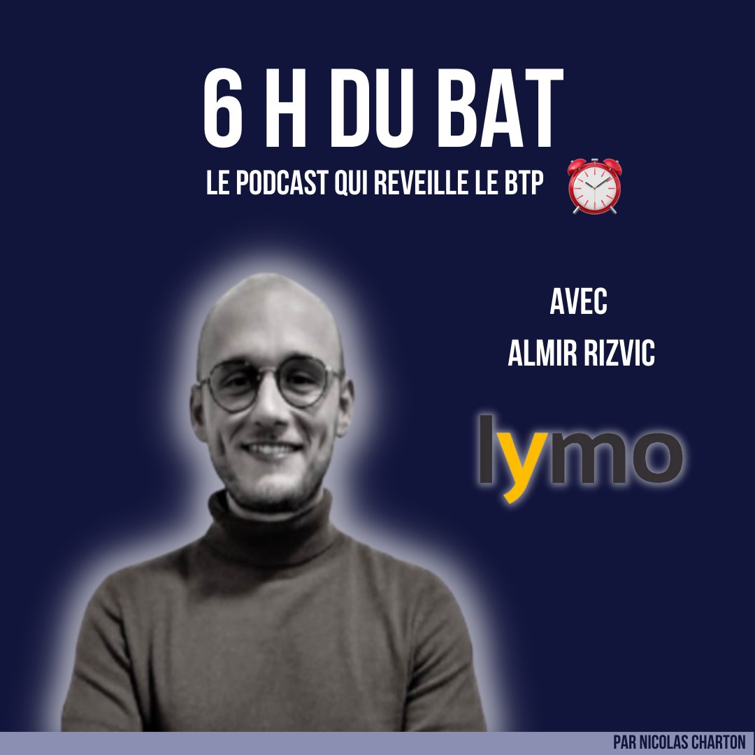 Dans 6H du BAT #10

Le pilote de chantier qui influence le BTP

Almir Rizvic
 
#chantier #pilote #influence

tinyurl.com/pilotedechanti…