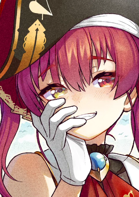 マリン船長のファンアートの軌跡 どの船長が好き?