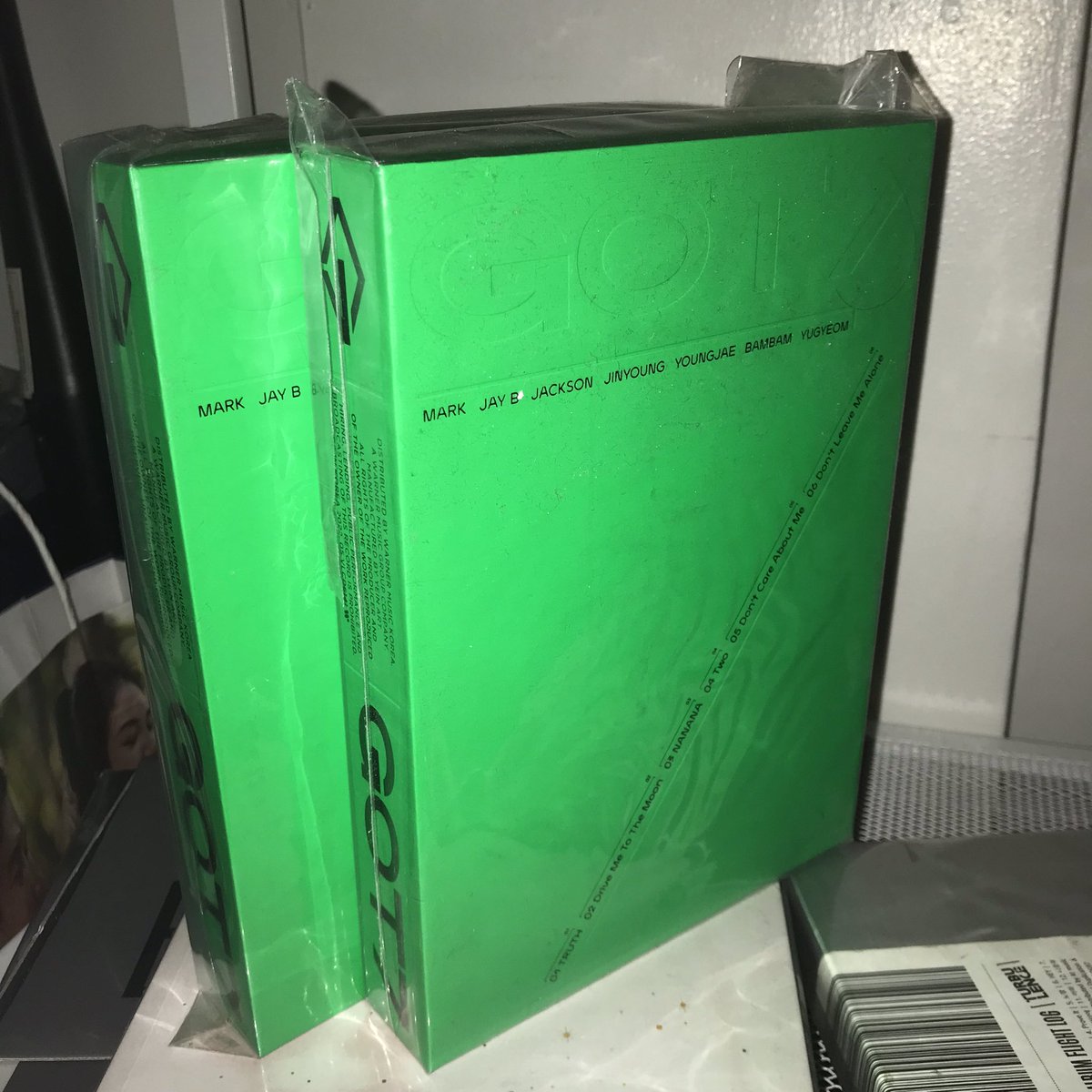 itzyhaul's tweet photo. wts lfb got7 unsealed album (mark ver.) with FULL inclusions

P300! https://t.co/76pWrVZsic