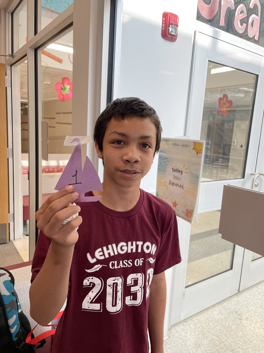 Sailing into summer! Have a great summer!