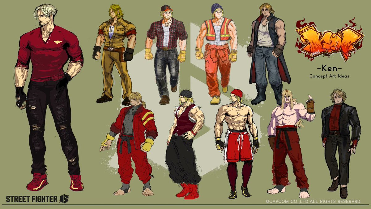 DAILYFlGHTlNG's tweet photo. unused street fighter 6 concept art https://t.co/KMkHdRLHEg