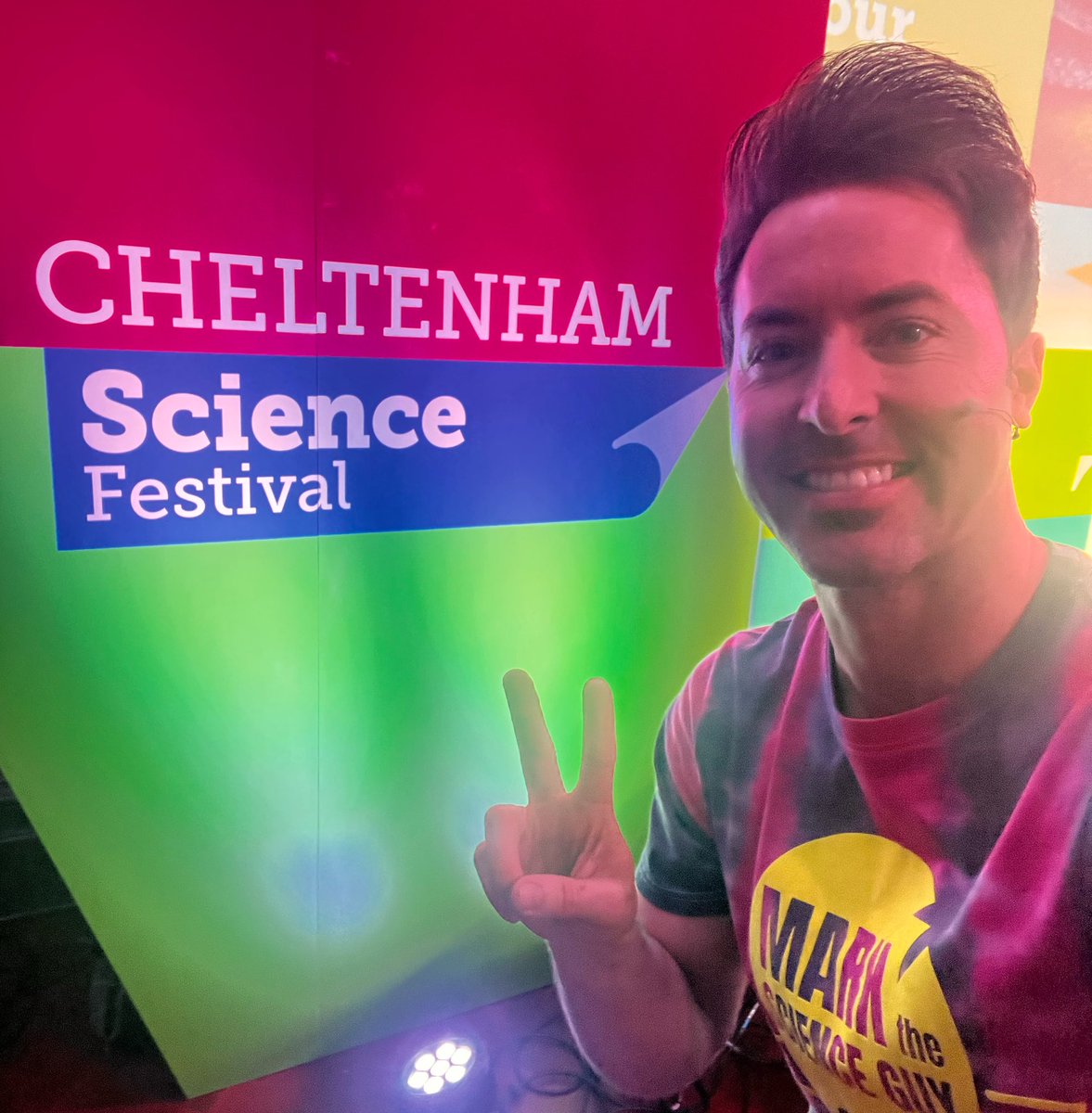 Delighted my show was a hit @cheltfestivals ✨⚽️ Loved every minute of my first visit to #CheltSciFest So many amazing events and inspiring people ✨